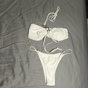 White bikini